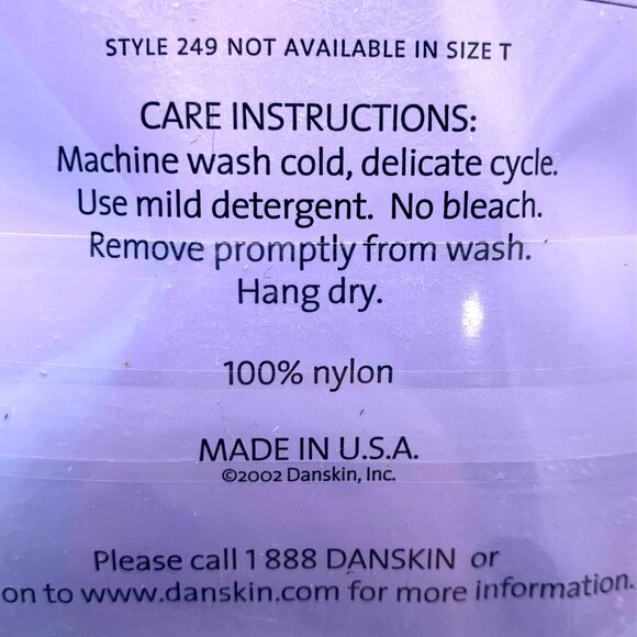 Danskin Girls Dance Skate Tights Pack of 3 Snowflake Angel White 58 Size I, 6X-7 - Picture 7 of 7